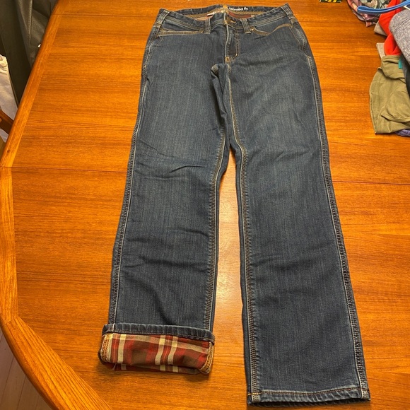 carhartt women's lined jeans